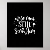 Wise Mannen zoeken hem nog steeds Jezus Novelty Ke Poster (Voorkant)