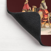 Wise Mannen zoeken hem nog steeds, kerst Muismat (Hoek)