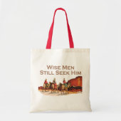 Wise Mannen zoeken hem nog steeds, kerst Tote Bag (Voorkant)