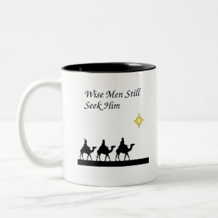 Wise Mannen zoeken hem nog steeds Tweekleurige Koffiemok