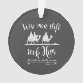 Wise Mannen zoeken nog steeds naar zijn kerst Ornament (voorkant)