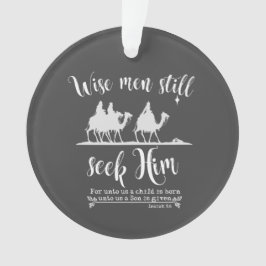 Wise Mannen zoeken nog steeds naar zijn kerst Ornament