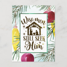 Wise Mannen zoeken nog steeds naar zijn kerstfeest