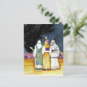 Wise Men postcard Briefkaart (Staand voorkant)