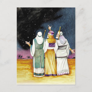 Wise Men postcard Briefkaart