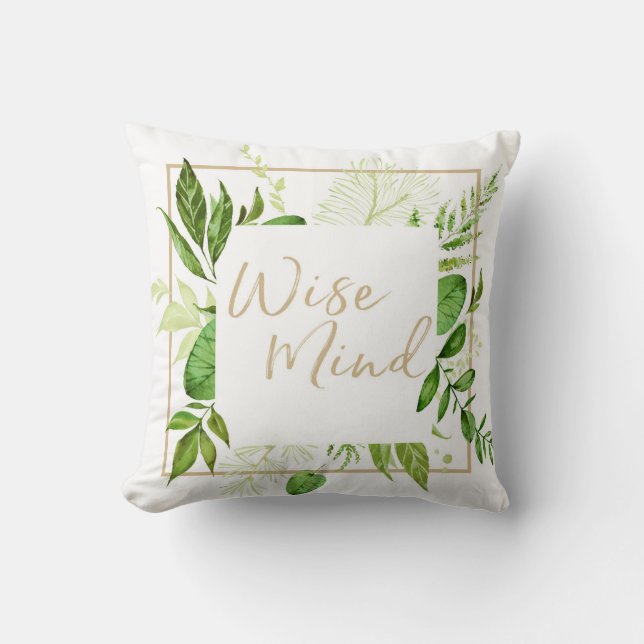 Wise Mind Pillow Kussen (Voorkant)