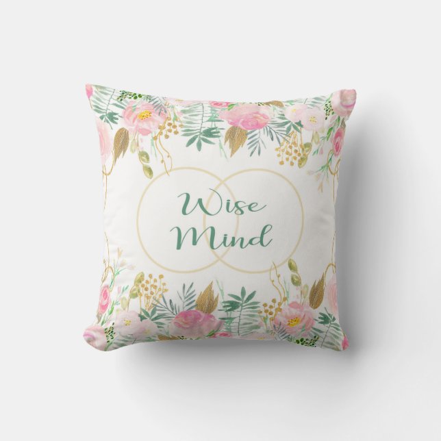 Wise Mind Pillow Kussen (Voorkant)