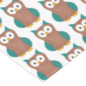 Wise Old Brown Owl Hoot Bird Animal Print Tafelkleed (Gekanteld)