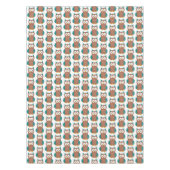 Wise Old Brown Owl Hoot Bird Animal Print Tafelkleed (Voorkant)