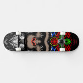 Wise Old Monkey Persoonlijk Skateboard (Horizontaal)