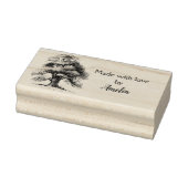 Wise Old Oak Handgemaakt door Rubber Stamp Rubberstempel (Stempel)