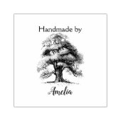 Wise Old Oak Handgemaakt door Rubber Stamp Rubberstempel (Afrduk)