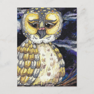 Wise Old Owl Briefkaart
