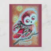 Wise Old Owl Briefkaart (Voorkant)