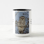 Wise Old Owl Cup - Hoe minder hij sprak Mok (Midden)