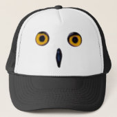 Wise Old Owl Eyes Trucker Pet (Voorkant)