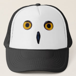 Wise Old Owl Eyes Trucker Pet