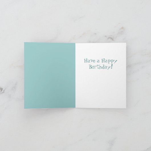 "Wise Old Owl" Kaart (Binnen)