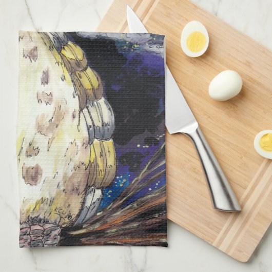 Wise Old Owl Kitchen Towel Theedoek (Quarter Fold)