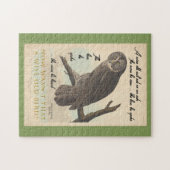 Wise Old Owl Legpuzzel (Horizontaal)