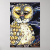 Wise Old Owl Print (Voorkant)