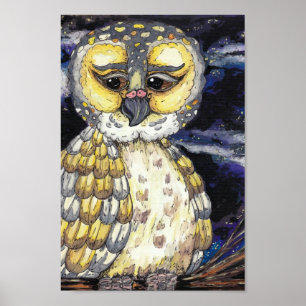 Wise Old Owl Print