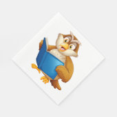 Wise Old Owl Servet (Hoek)