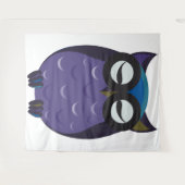 Wise Old Owl Tapestry Wandkleed (Voorkant (horizontaal))