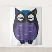 Wise Old Owl Tapestry Wandkleed (Voorkant)