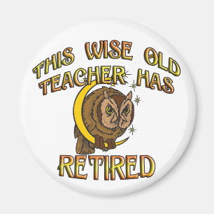 Wise Old Teacher Magneet