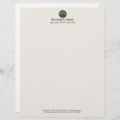 Wise Old Tree Logo \ Letterhead Gepersonaliseerd Briefhoofd (Voorkant / Achterkant)