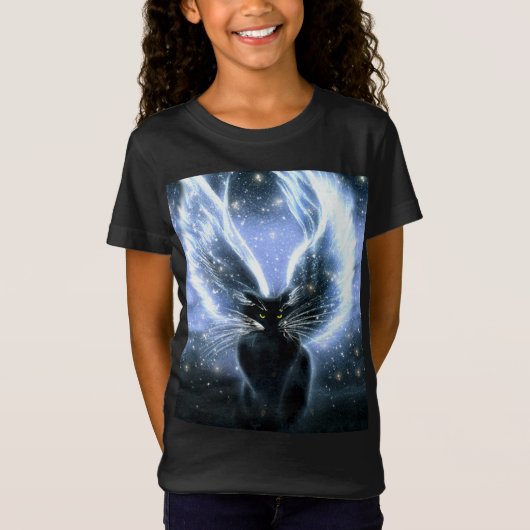 Wise One Fairy Cat T-shirt (Voorkant)