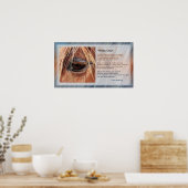 Wise One motivatie poster, © Kim McElroy Poster (Keuken)