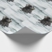 Wise Otter Cadeaupapier (Hoek)
