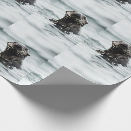 Wise Otter Cadeaupapier (Hoek)