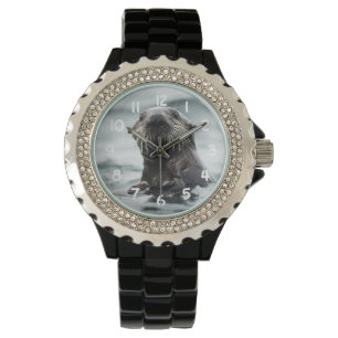 Wise Otter Horloge