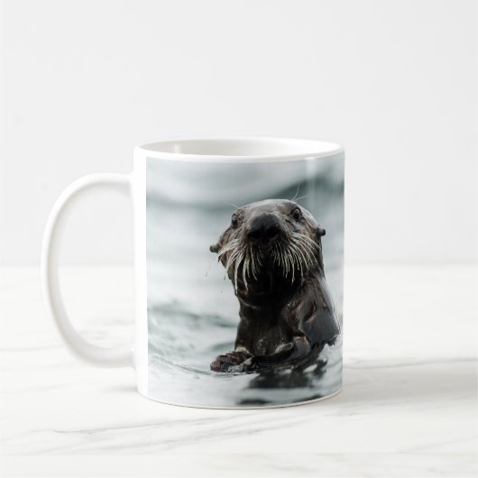 Wise Otter Koffiemok (Links)