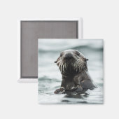 Wise Otter Magneet (Voorkant / Achterkant)