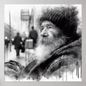 Wise oud Man Poster (Voorkant)