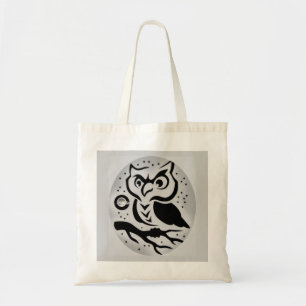 WISE OUDE OWL GROCERY CANVAS TAS