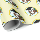 Wise Owl Afstuderen Cadeaupapier (Rol Hoek)