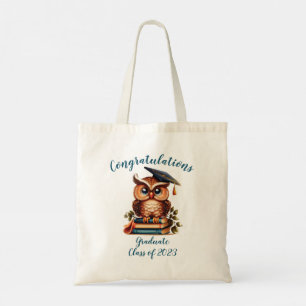 Wise Owl Afstuderen gefeliciteerd Tote Bag