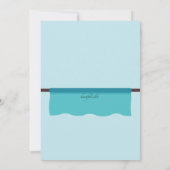 Wise Owl Afstuderen Invitation Kaart (Achterkant)