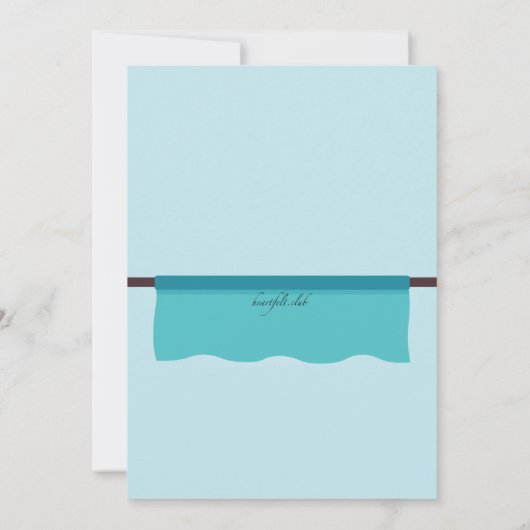 Wise Owl Afstuderen Invitation Kaart (Achterkant)