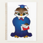 Wise Owl Afstuderen Schattigee Scholar Bird Planner (Voorkant)