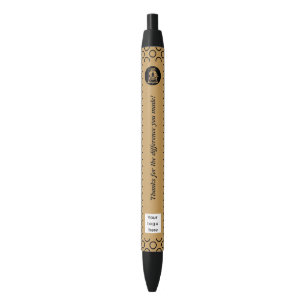 Wise Owl Bedankt voor het verschil dat je maakte! Zwarte Inkt Pen