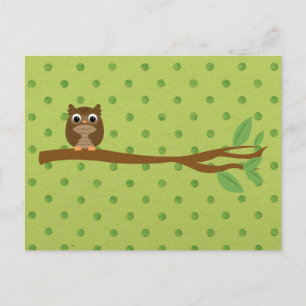 Wise Owl Briefkaart
