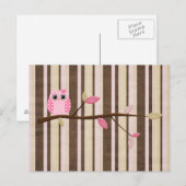 Wise Owl Briefkaart (Voorkant / Achterkant)