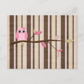 Wise Owl Briefkaart (Voorkant)