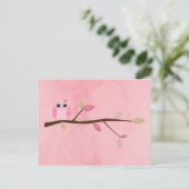 Wise Owl Briefkaart (Staand voorkant)